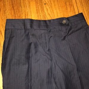 J. Crew Pants - J Crew navy pinstripe “favorite fit” dress pants J. Crew Pants - J Crew navy pinstripe “favorite fit” dress pants